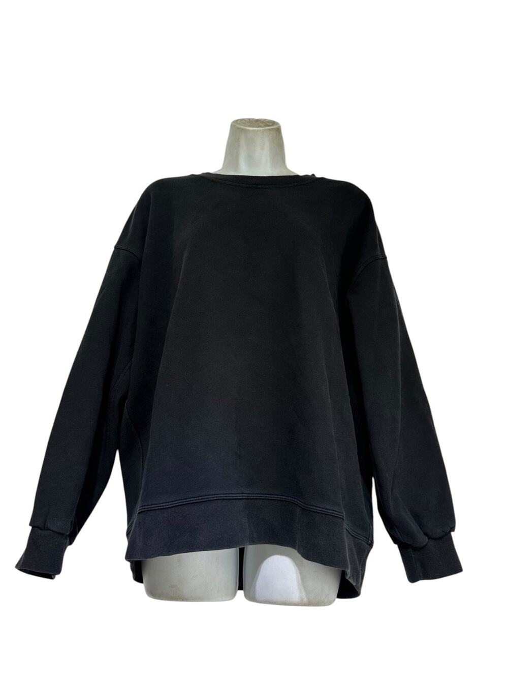 Lululemon Women’s Black Perfectly Oversized Crewneck Pullover Sweatshirt